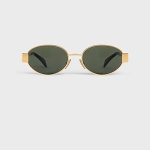 - CELINE TRIOMPHE METAL 01 SUNGLASSES IN METAL